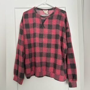 Bibi Buffalo Plaid Fleece